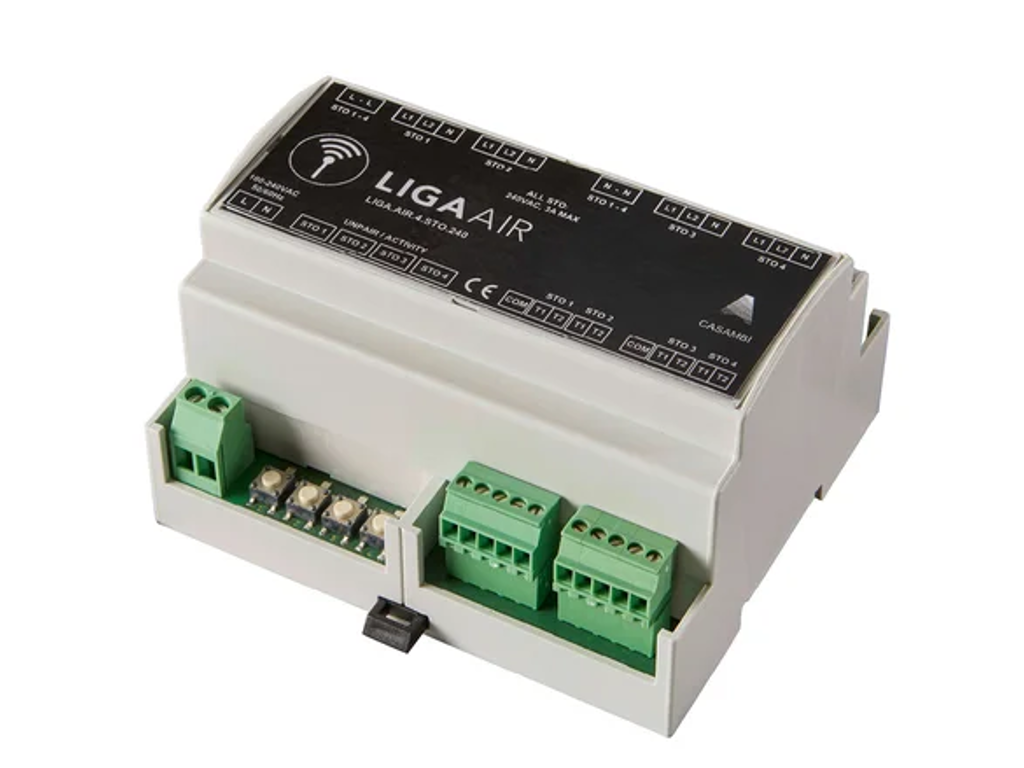 Casambi LIGA.AIR markisemodul til DIN-skinne