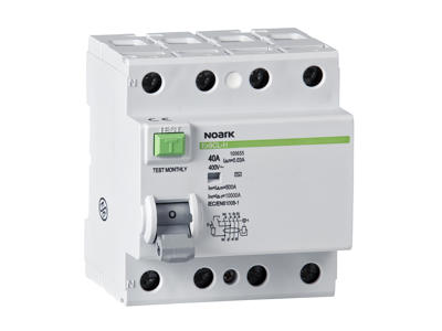 Noark RCD 80A 300mA S 4P 10kA Type A Ex9L-CL-100 4M - Selektiv