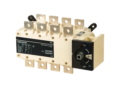 Socomec SIRCOVER manuel omskifter I-0-II, 4P 400A