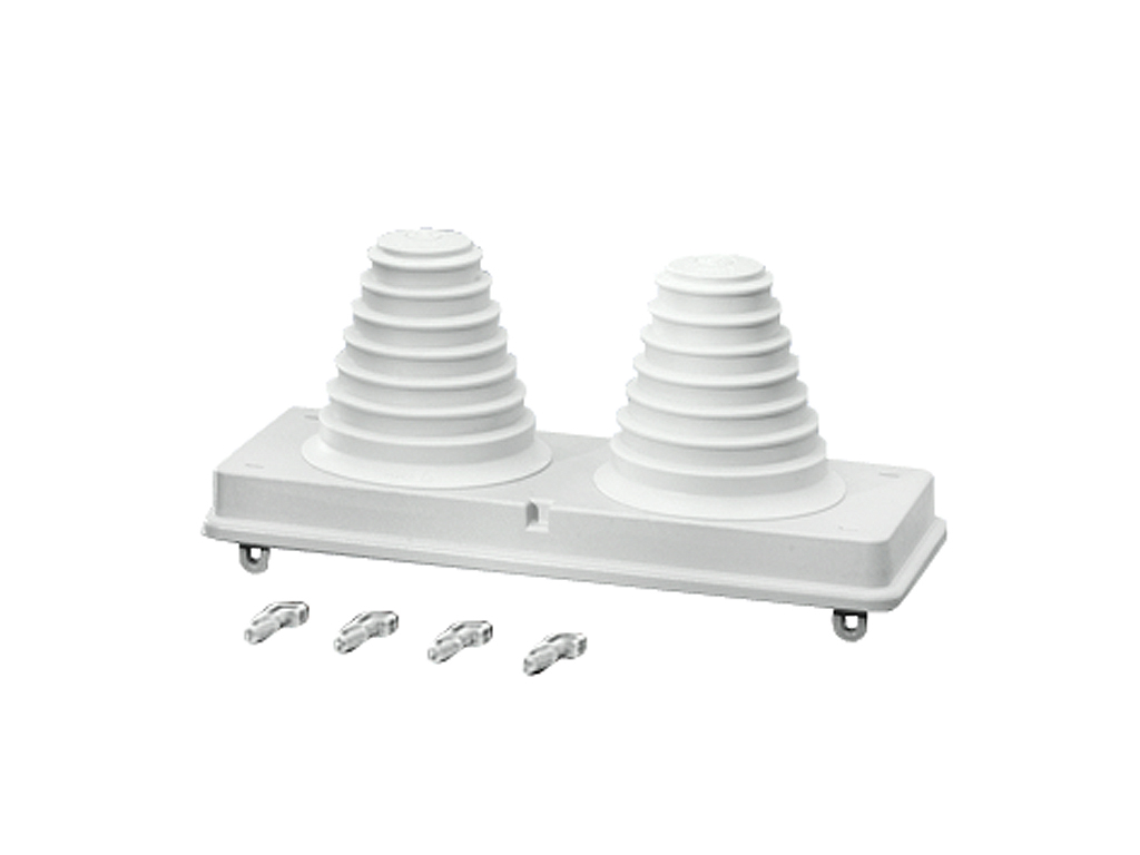 Flange (2 x 30-72 mm), 300x25/110 mm