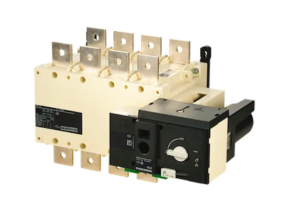 Socomec ATyS r fjernbetjent omskifter, 4P 630A