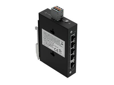 Wago switch til DIN-skinne med 5 porte 100Base-TX