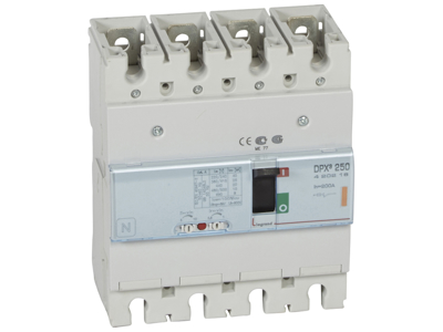 Legrand maksimalafbryder DPX³ 250, 200A 4P, 25kA