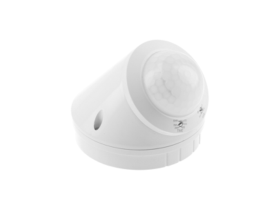 PIR sensor CR-17 (230V, 360°, Ø10m) IP65 - Hvid