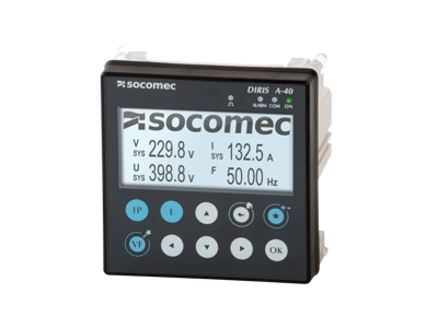 Socomec DIRIS A-40 multifunktionsmåler RS485, Modbus