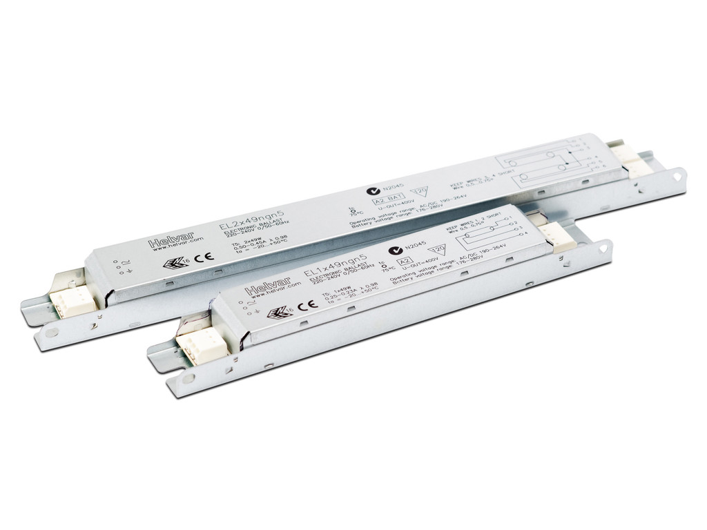 Helvar elektronisk forkobling EL1x54ngn5 (ON/OFF)