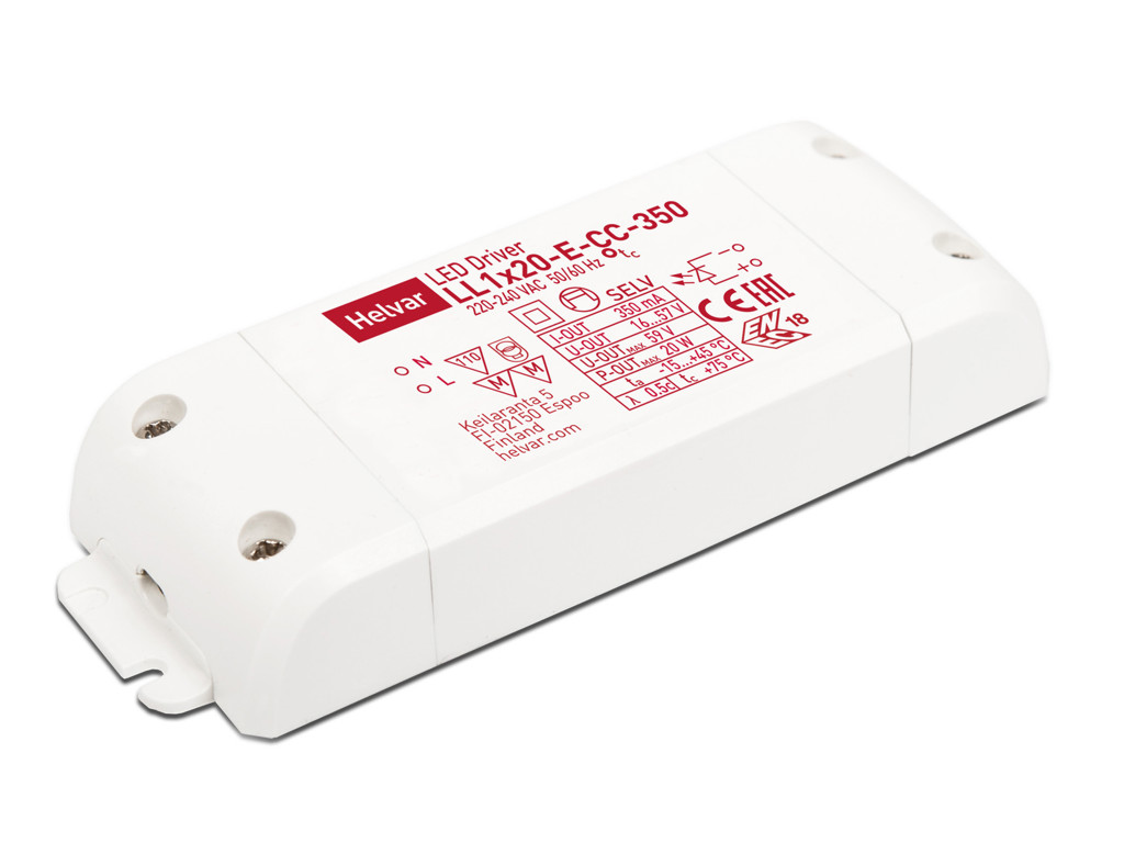 Helvar LED driver LL1x20-E-CC-350 (ON/OFF)