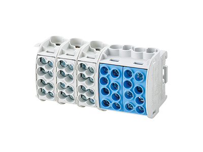 Overordnet forgreningsklemme 1-25mm2 Cu, L-N