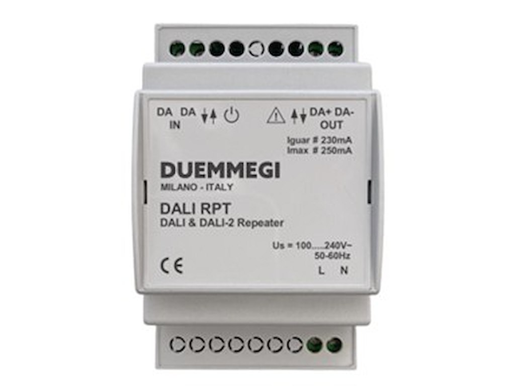 Repeatermodul til DALI-bus max 300m, DALI RPT