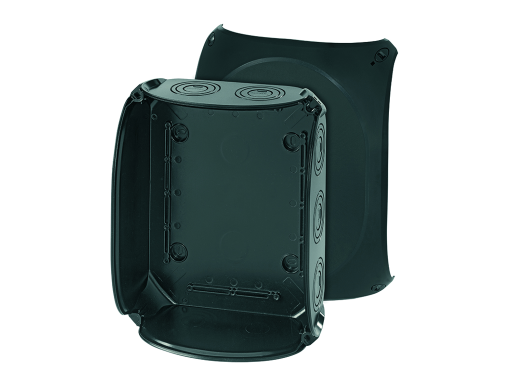 KVIK 255x205mm Sort M25-40 