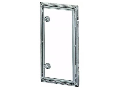 Klaprude f/kWh-måler, 140x310 mm