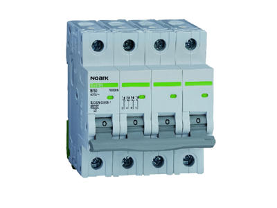 Noark automatsikring D 1A 4P 4M 6kA