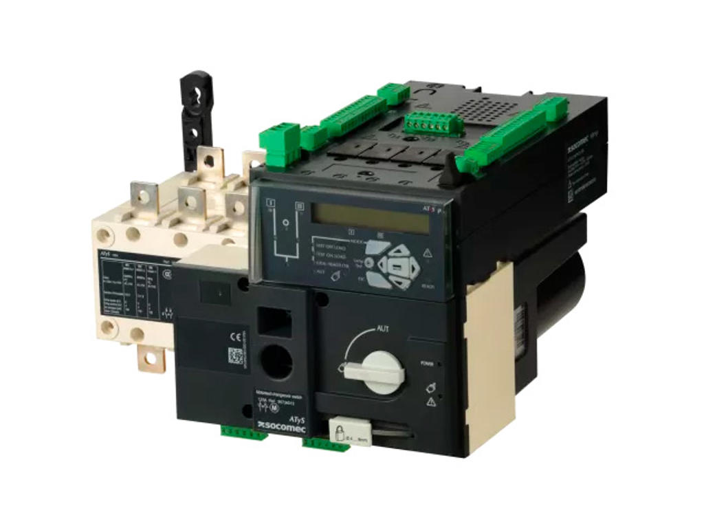 Socomec ATyS p automatisk omskifter, 4P 125A