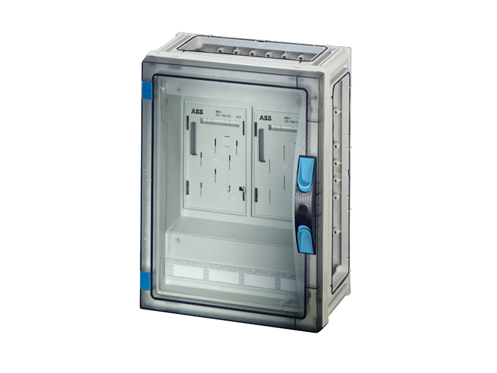 Hensel ENYSTAR målerkasse til 2 stk. elektroniske målere (eHZ)