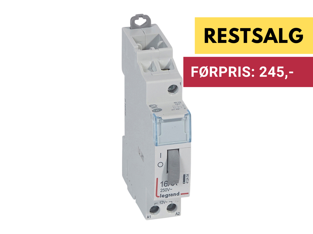 CX3 Kiprelæ 16A NO 12V 1M