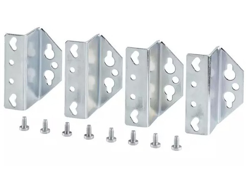 Vægbeslag for MiMR Dybde 50mm Sæt á 4 stk.