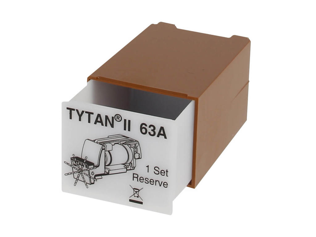 TYTAN® II D0 sikringsskuffer med blinkmelder 3 x 63A - Kobber