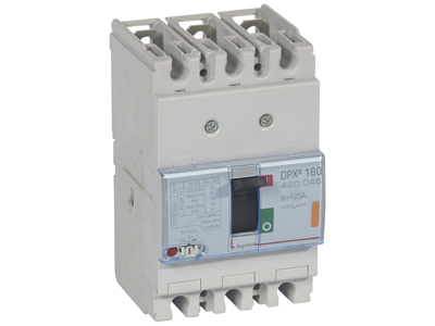 Legrand maksimalafbryder DPX³ 160, 125A 3P, 25kA