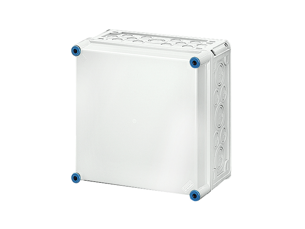 Hensel Mi kasse 300x300x170 mm - gråt låg