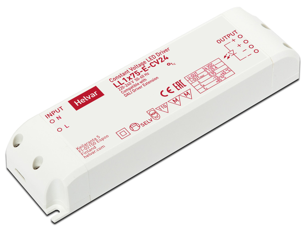 Helvar LED driver LL1x75-E-CV24 (ON/OFF)