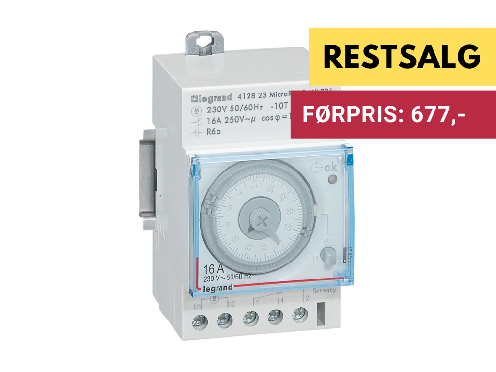 MicroRex3 AQT31 døgn analog 230V Aut S/V
