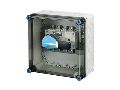 Mi kasse med indbygget sikringsafbryder 160A, 300x300x239 mm