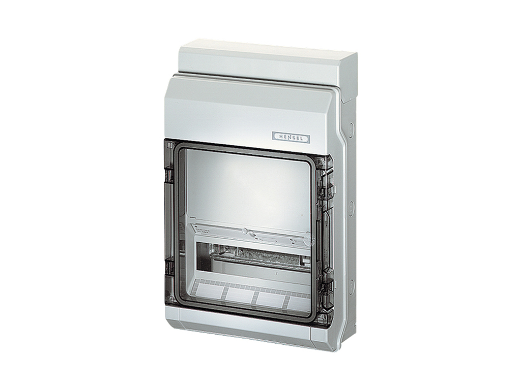 Hensel KV 'EXTRA' gruppetavle 12 moduler (1x12) - IP65
