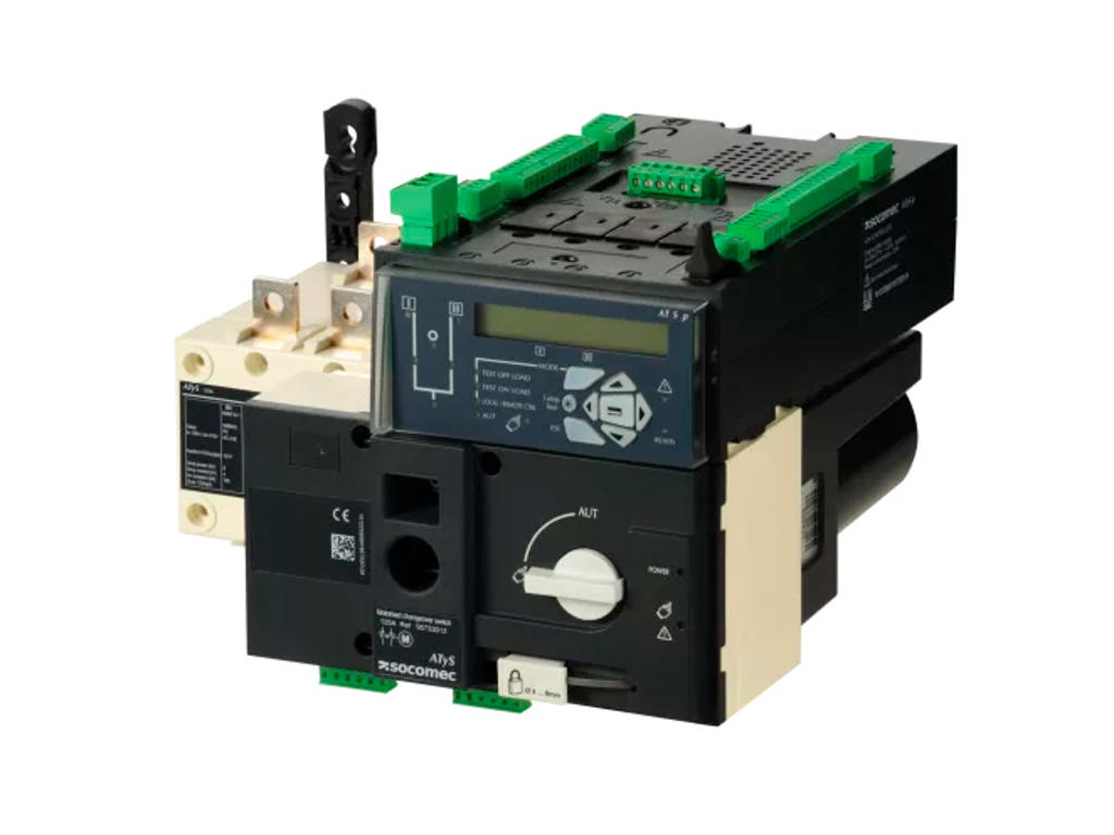 Socomec ATyS p automatisk omskifter, 3P 200A