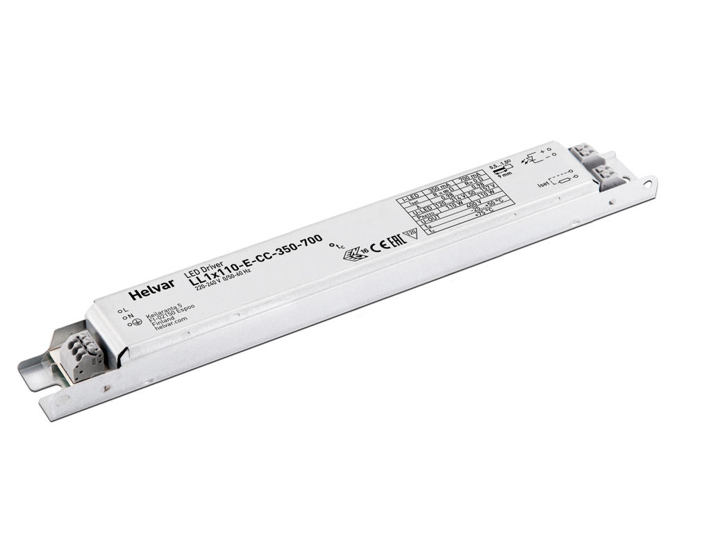 Helvar LED driver LL1x110-E-CC-350-700 (ON/OFF)