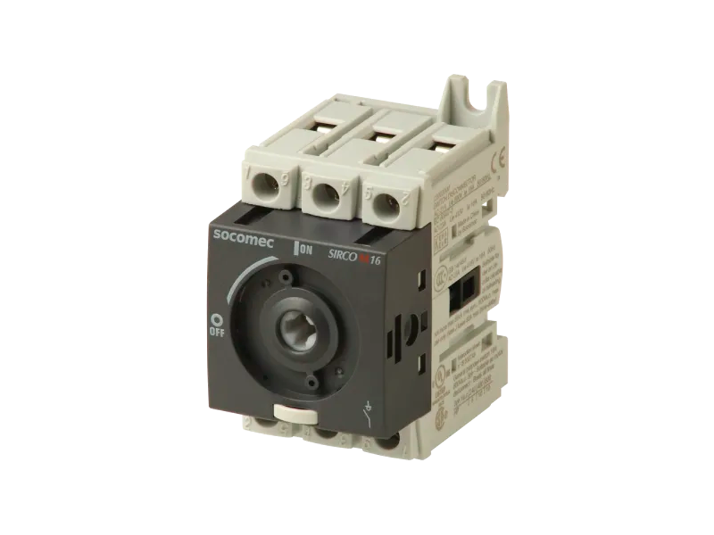 Socomec SIRCO M lastbryder 690VAC / 400VDC, 3P 16A