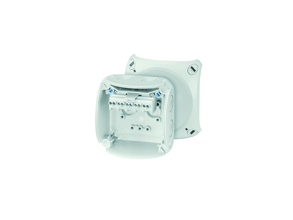 KVIK 93x93mm Grå M20 5x1,5-2,5mm² 