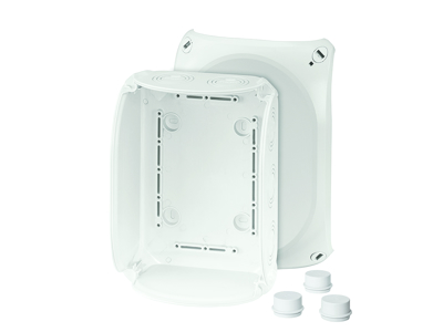 Forgreningsdåse uden klemmer, 155x210x92 mm, IP66 - Grå