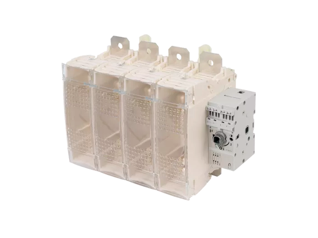 Socomec sikringsbryder NH2 sikringer, 4P 400A - Frontbetjening højre side