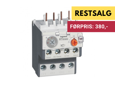 Termorelæ f/CTX3 minikontaktor 4A
