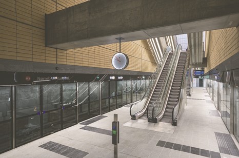 Metrostation i København