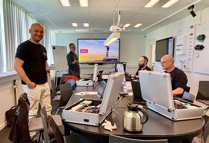 Kursus i Casambi programmering hos Vanpee A/S