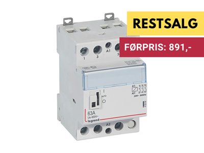 CX3 Kontakt M.H. 63A 3NO 230V spole