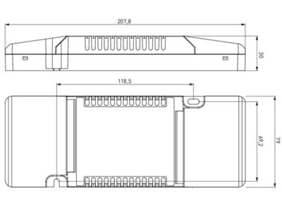 Helvar LED driver LC35SE-DA-350-850-LOOP (DALI-2)