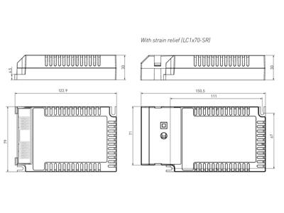 Helvar LED driver LC45iC-DA-100-900 (DALI)