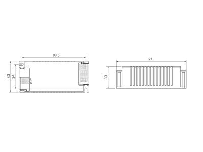 Helvar Freedom driver LC27MINI-FD-150-700 med Casambi