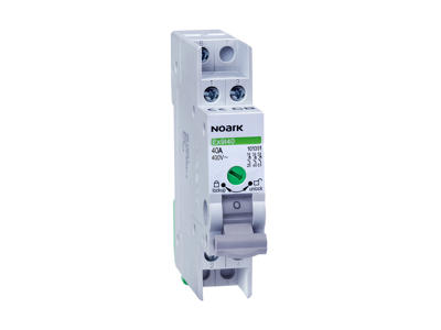 Noark lastafbryder 4P 40A, 1 Modul version