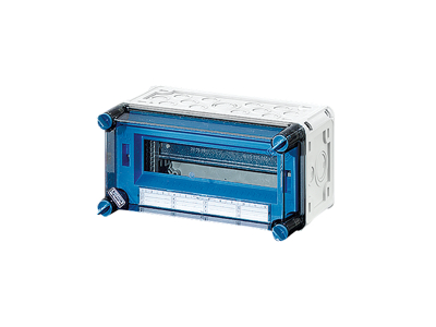 Hensel Mi kasse med DIN-skinne 12M (1x12)