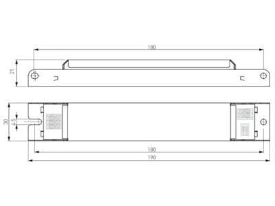 Helvar LED driver LL60HEC-CC-175-350 (ON/OFF)