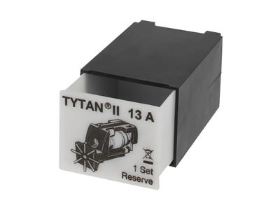 TYTAN® II D0 sikringsskuffer med blinkmelder 3 x 13A - Sort