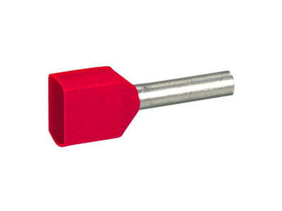 Starfix tylle dobbelt 2 x 1,0 mm² - Rød