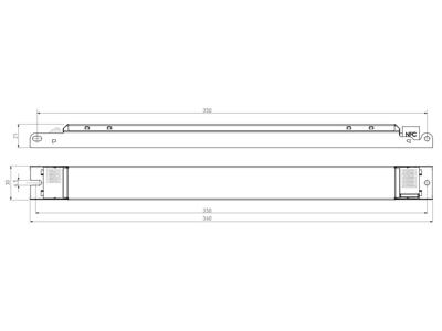 Helvar Industri LED driver LL165HE-CC-300-1050-IND (ON/OFF)