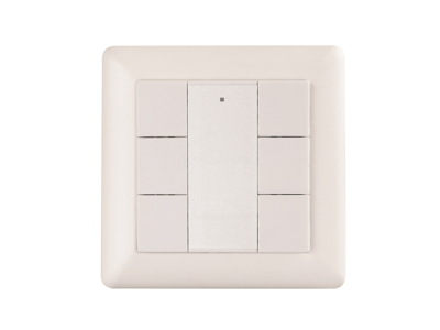 Helvar DALI-2 146WD2 panel med 6 tryk - Hvid