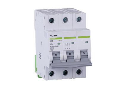 Noark automatsikring D 1A 3P 3M 6kA