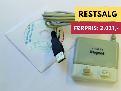 Rex3 Software, USB og Nøgle