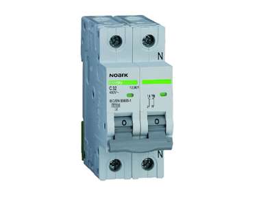 Noark automatsikring B 6A 2P 2M 6kA